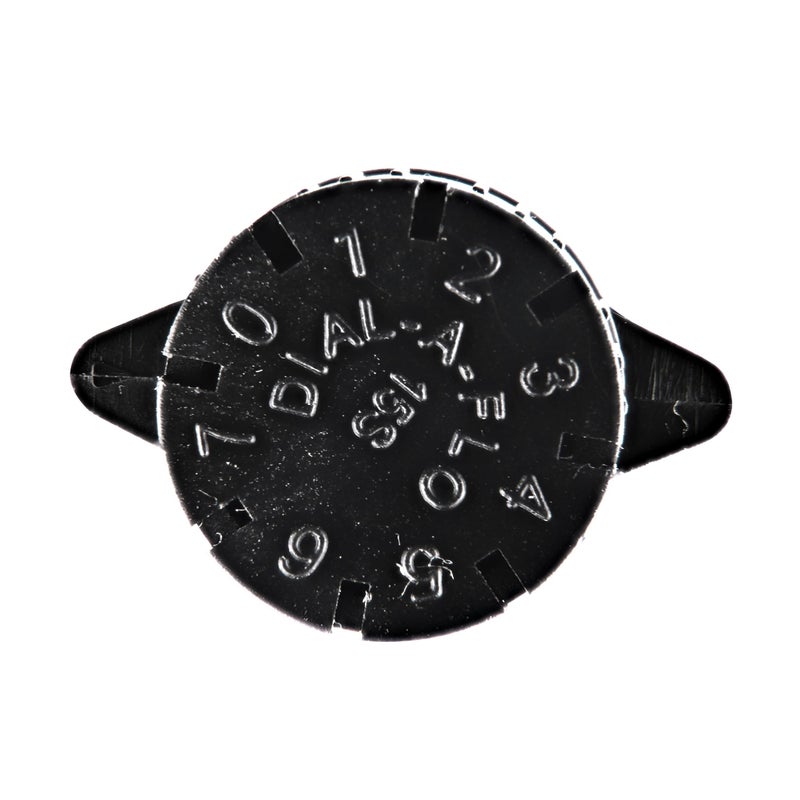 Raindrip 157005B Adjustable Flow Bubbler, Non-Pressure Compensating Emitter, Full-Circle Pattern, 8 Stream Spray with 1/4-Inch Barbed Inlet, 5-Pack, Black - Image 2